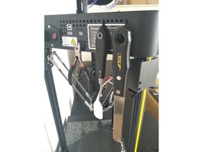 flsun q5 printer chassis hooks delta 3d hang hanger hanging hook holder tool tools 3d print model - Mito3D