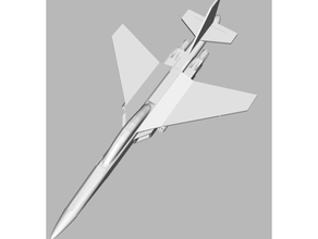 merganso avião bombardeiro lutador fighter bomber jato gravata 3d print model - Mito3D