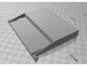 Mountfield Skimmer Tür Klappe 3d print model - Mito3D