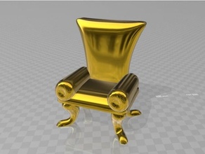 chair 4 boneless chicken 3d print model - Mito3D