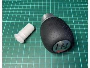 wrx gear knob spacer 3d print model - Mito3D