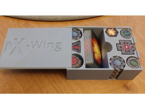 x-wing token holder miniature miniatures starwars star wars 3d print model - Mito3D