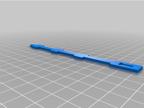flexible cable Corbata acortar soporte administración filamento 3d print model - Mito3D