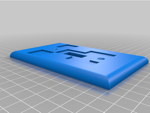 Kriechpflanze Licht Schalter Teller Remix Minecraft 3d print model - Mito3D
