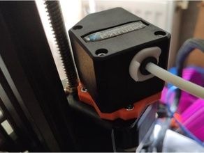 extruder angled mount adapter 3d print model - Mito3D