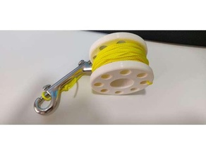 scuba diving reel spool 3d print model - Mito3D