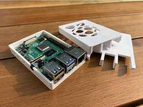 raspberry pi 4 modell - snap case raspi 3d print model - Mito3D