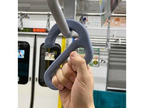 no-touch-strap-of-train 3d print model - Mito3D