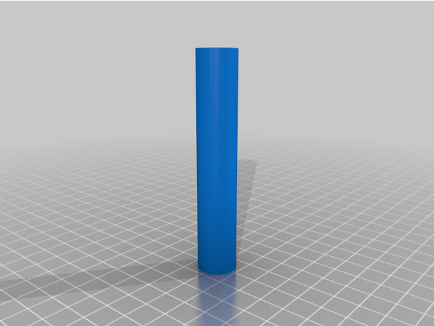 cylindre creux volet barre 3D print model - Mito3D