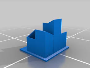 organizador lapices container oficina 3d print model - Mito3D