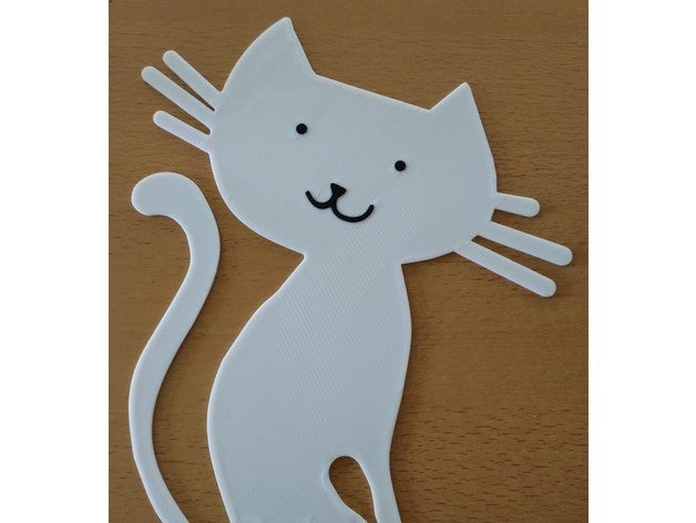 Katze Buch Stand Bücherregal Halter Unterstützung Regal 3D print model - Mito3D