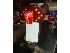 mytier sxt max lampeggiatore elettrico scooter 3d print model - Mito3D