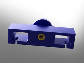 linéaire rail axe mod ender 3 forte ceinture adaptateur 3d print model - Mito3D