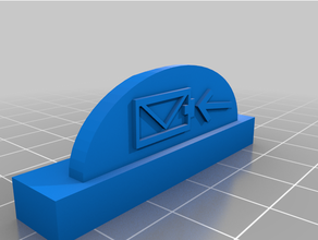 usps saliente correo etiqueta postal cartero 3d print model - Mito3D