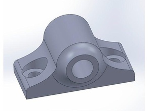 spool holder bracket 2020 extrusion hypercube 3dprinter filament spool holder hypercube spool holder spool mount