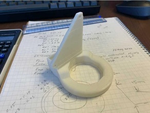 anycubic i3 mega cooling fan duct - circular fanduct 3d print model - Mito3D