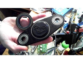 big bareing fidget spinner bearing toy 3d print model - Mito3D