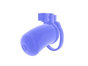 chastity device lockless 100 printable bdsm nsfw 3d print model - Mito3D
