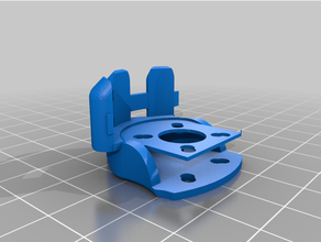 impulserc apéndice motorgaurd + brazo 3d print model - Mito3D
