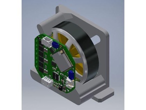 háptico controle esp now escova atuador controlador teste gabarito bldc cicloidal dirigir 32 foc robô robótica 3d print model - Mito3D