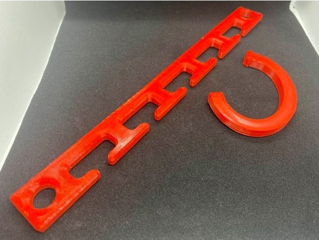 6x multi appendiabiti 3D print model - Mito3D
