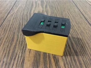 gopro 8 battery case indication holder hero 3d print model - Mito3D