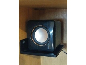 mini pc speaker shelf 3d print model - Mito3D