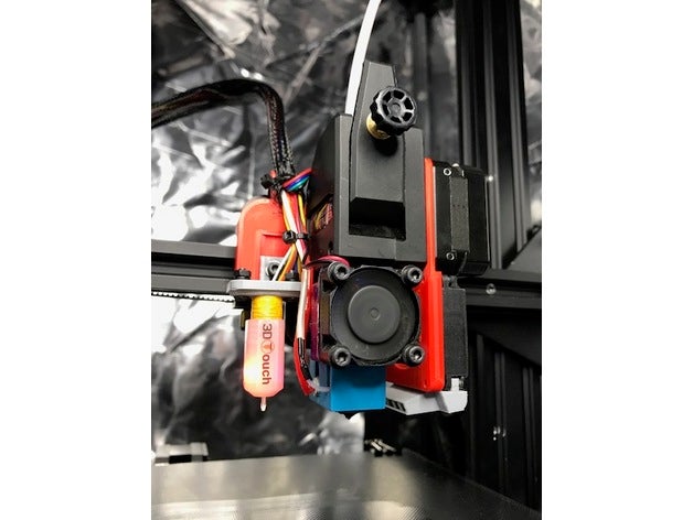 Ender 3 bmg Direkte Fahrt Extruder Bondtech Realität 3D print model - Mito3D