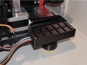 octoprint caja botones botón presionar táctil nuez 3d print model - Mito3D
