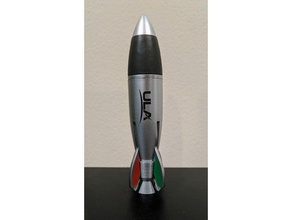ula foguete caneta suporte aliança unida 3d print model - Mito3D