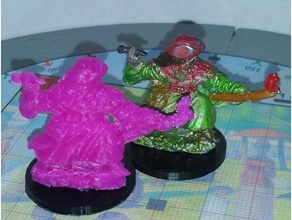 replica grenadier wizard 2001e miniature dnd dungeons dragons 3d print model - Mito3D