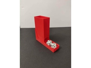 tasca dado Torre scatola vassoio 3d print model - Mito3D