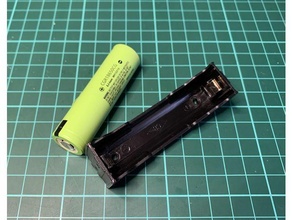 18650 Batterie Halter Unterstützung 3d print model - Mito3D