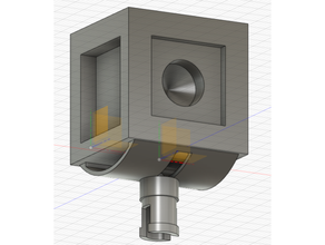 sq11 Câmera suporte rotação inclinação monte faça espaço trilho 3d print model - Mito3D