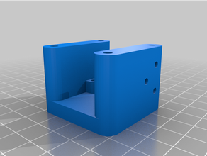 ender 3 extender 10x20 cable chain mounts 3d print model - Mito3D