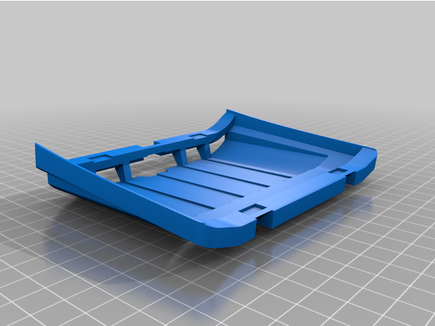 s800 reptile canopy lock wing 3D print model - Mito3D