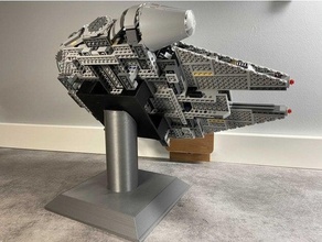 stand lego millennium falcon 75257 3d print model - Mito3D