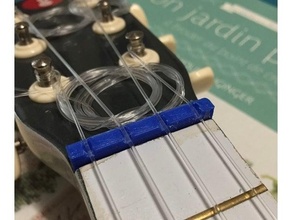 ukulele nut - guitar janod strings instrument music transformation upgrade 3d print model - Mito3D