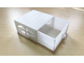 toolbox resistor box 3d printer mini stackable boxes case storage container toolboxes holder tools tool woodworking 3d print model - Mito3D