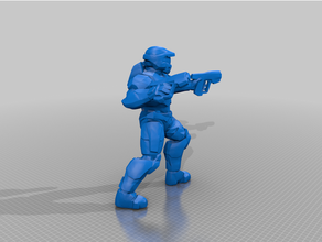 hw2 double magnum spartiate Halo 3d print model - Mito3D