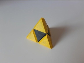 triforce caixa lenda zelda noivado anel Zelda 3d print model - Mito3D