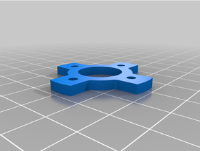 540 motor spacer ventilated 3d print model - Mito3D