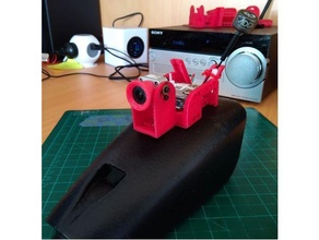 dji Digital fpv Luft Einheit Kamera montieren geringer Remix Montage Schrauben 3d print model - Mito3D