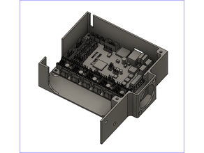 ender-3 skr case bigtreetech creality ender 3 electronics enclosure ender3 3d print model - Mito3D