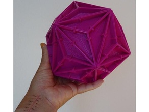 triakis icosaèdre puzzle 3d print model - Mito3D