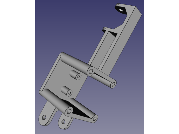 Tapa Motor eje Finale regulierbar permanent Abs geeetech a10 a20 a30 3D print model - Mito3D