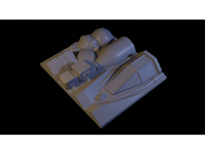 minyatür boyama uygulama blok minyatürler model savaş oyunları 3d print model - Mito3D