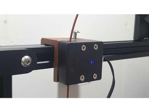 cr 10 v3 filamento sensor suporte 3d print model - Mito3D
