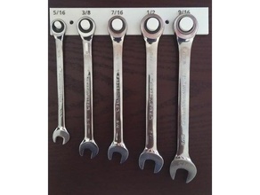 wrench rack 3d print model - Mito3D