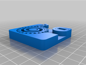 box mechanism 2 fidget fun gear spring 3d print model - Mito3D